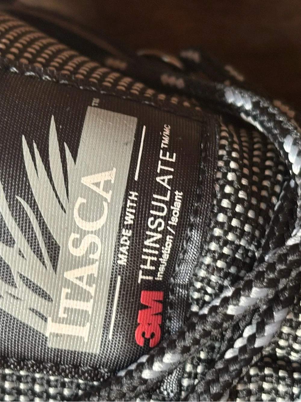Itasca 3M thinsulate black snow boots men size 7